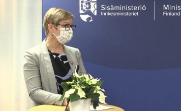 Minisrer of Interior Krista Mikkonen