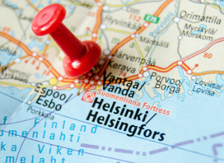 Helsinki kartalla